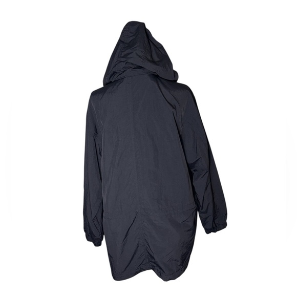 Eddie Bauer Women's Black Nylon Rain Jacket Size Medium - Picture 8 of 10